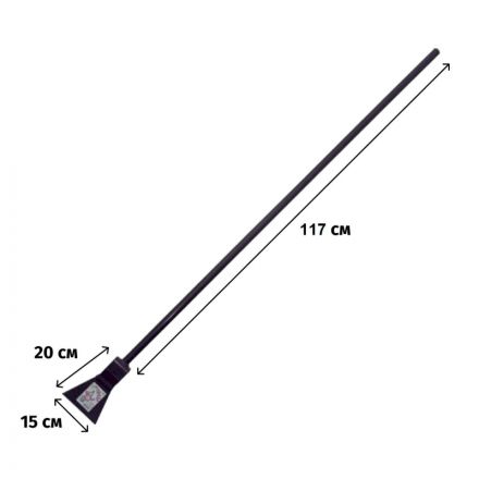 Ледоруб РУБАХА-ПАРЕНЬ 1,1кг метал.черенок 2934