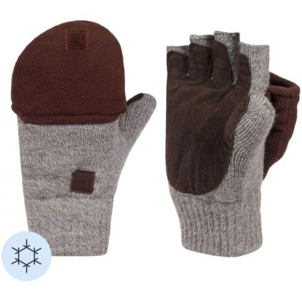 Рукавицы -трансформеры полушерст 3-слойн(флис/шелтер/спилок) Чибис РШС р10