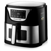Аэрогриль BRAYER BR2037, 1500 Вт, 5 л, 7 программ, таймер, сенсорное управление, нержавеющая сталь