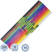 Набор креповой бумаги в рулоне 2000х500 9755, 10цв (трад) 9755037002PM