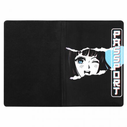 Обложка для паспорта "Cool Mix", два кармана, 10 дизайнов ассорти, цветной принт, ПВХ, STAFF, 238340