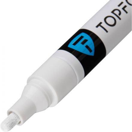 Маркер лаковый TOPFORT Industrial 4 мм белый