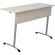 Парта МЕТ_ Стол ученический Гармония 2-местный 6г.р. шамони св./серый