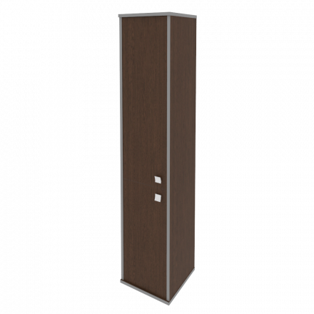 Style Шкаф высокий узкий левый Л.СУ-1.3 (L) Венге 412*410*1980