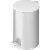 Ведро для мусора с педалью 20 л нержавеющая сталь (25х40 см)