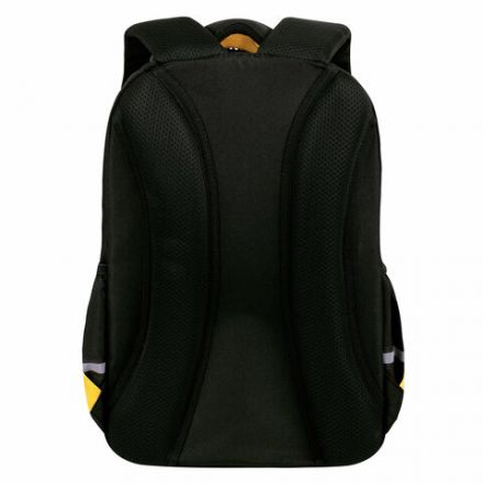 Рюкзак BRAUBERG MOTION, 2 отделения, 3 кармана, "Rebel", СВЕТЯЩИЙСЯ, 41х28х17 см, 271363