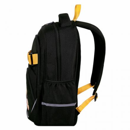 Рюкзак BRAUBERG MOTION, 2 отделения, 3 кармана, "Rebel", СВЕТЯЩИЙСЯ, 41х28х17 см, 271363