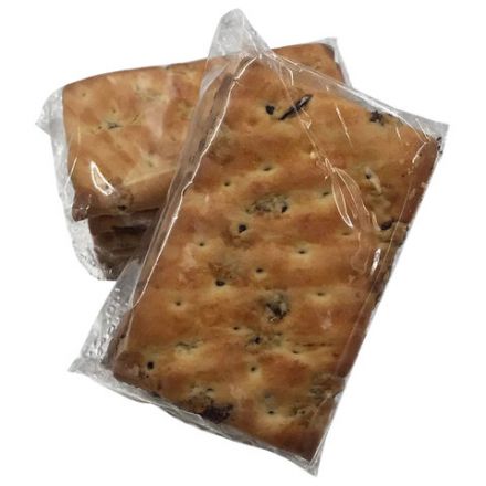 Печенье затяжное СЕМЕЙКА ОЗБИ с изюмом 1,6 кг, по 5 шт. в индивидуальной упаковке, 1466