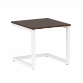 Home Office Стол журнальный VR.SP-2-58.G Венге/Белый металл 580*600*550