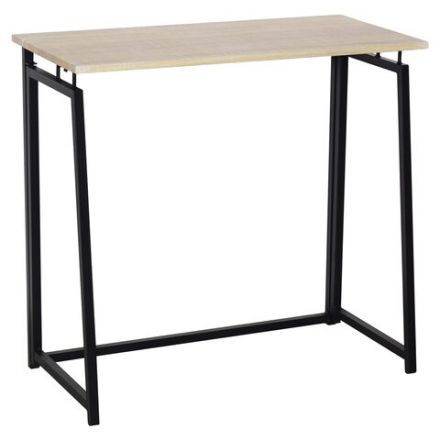 Стол на металлокаркасе BRABIX "LOFT CD-001", 800х440х740 мм, складной, цвет дуб натуральный, 641211 Стол на металлокаркасе BRABIX "LOFT CD-001", 800х440х740 мм, складной, цвет дуб натуральный, 641211