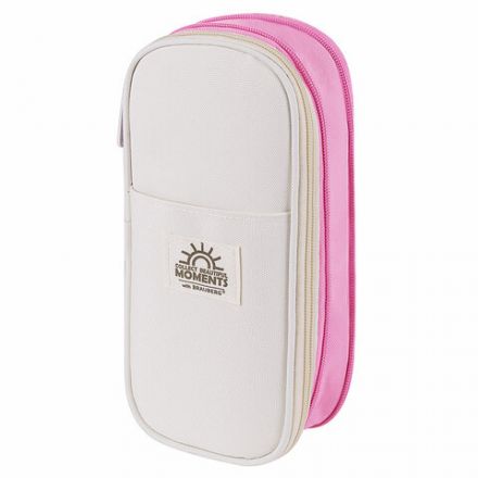 Пенал-трансформер BRAUBERG, полиэстер, 22х10х3 см, "Crystal rose", 271563 Пенал-трансформер BRAUBERG, полиэстер, 22х10х3 см, "Crystal rose", 271563