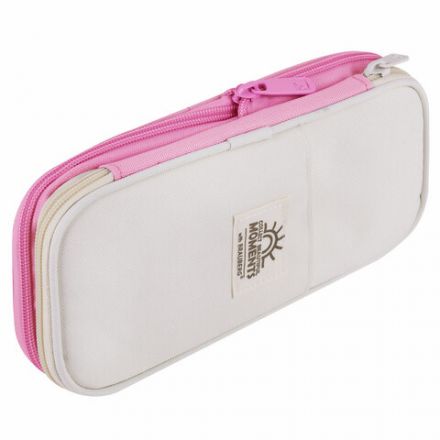 Пенал-трансформер BRAUBERG, полиэстер, 22х10х3 см, "Crystal rose", 271563 Пенал-трансформер BRAUBERG, полиэстер, 22х10х3 см, "Crystal rose", 271563