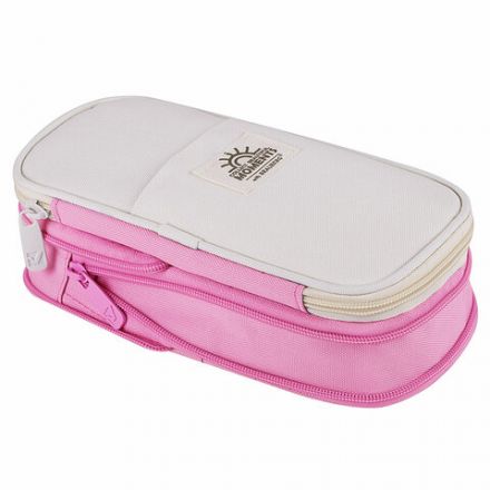 Пенал-трансформер BRAUBERG, полиэстер, 22х10х3 см, "Crystal rose", 271563 Пенал-трансформер BRAUBERG, полиэстер, 22х10х3 см, "Crystal rose", 271563