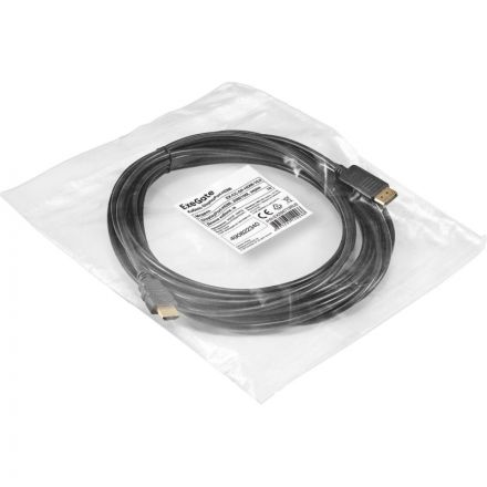 Кабель DP-HDMI ExeGate EX-CC-DP-HDMI-10.0 (20M/19M, 10м, экран) EX294713RUS