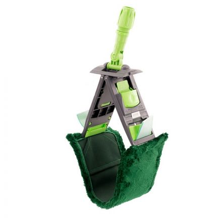 Держатель МОПа A-VM 40x11 см пластик серый/зеленый