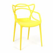 Стул Cat Chair (mod. 028) пластик, 53 x 59 x 82,5 см, желтый (Yellow Y-01)