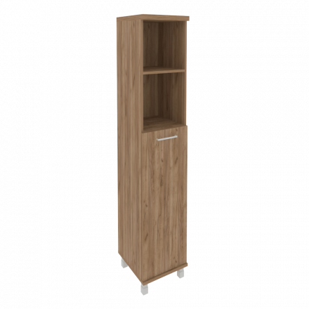 First Шкаф высокий узкий левый KSU-1.6 (L) Дуб табак 401*432*2060 First Шкаф высокий узкий левый KSU-1.6 (L) Дуб табак 401*432*2060