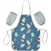 Фартук для труда №1School Космос нарукавники, 490x390мм,ФН 61-20 Фартук для труда №1School Космос нарукавники, 490x390мм,ФН 61-20