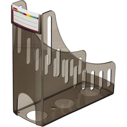 Вертикальный накопитель Attache 100мм тонировано-ч