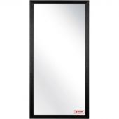 Зеркало МГЛ_настенное Комус Мебель НБ72 (600x1200) багет ПЛС черный
