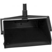 Совок SYR Lobby открытый с гребнем без ручки черный_992126_БК