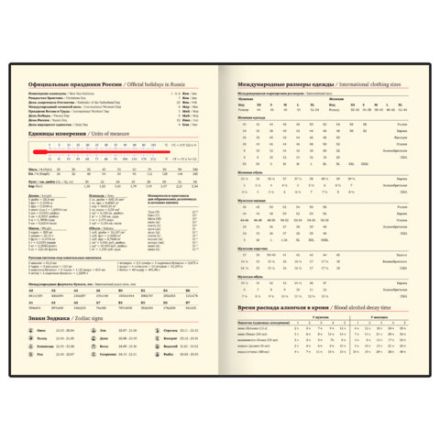 Ежедневник в наборе с ручкой А5, 144x210 мм, BRAUBERG "Style" под кожу, 160 листов, черный, 116860