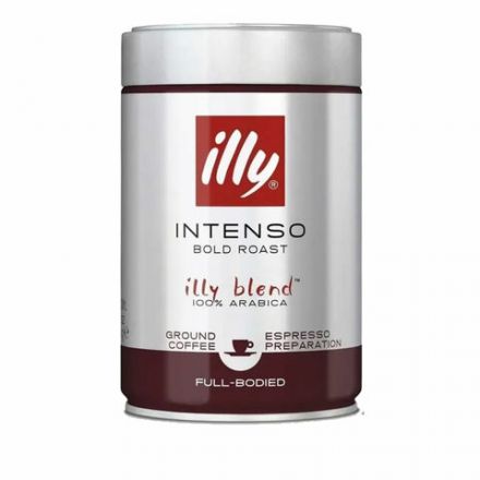 Кофе молотый ILLY "Intenso" 250 г в жестяной банке, арабика 100%, ИТАЛИЯ, 46