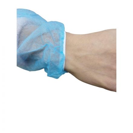 Халат н/с, на завязк, рук.рез, дл.140 см, XXL,пл.25,гол, 10 шт/уп