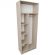 Шкаф SV_двухсекционный узкий д/одежды (770х450х2000) ЛДСП 16мм Дуб Атланта