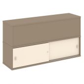 Estetica Надставка на две тумбы высокая ES.NV-3.1 Латте/Сатин 1500*410*795 Estetica Надставка на две тумбы высокая ES.NV-3.1 Латте/Сатин 1500*410*795