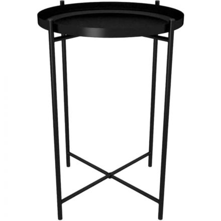 Стол журнальный EL_Sheffilton SHT-CT8 металл черный муар(241651/Сж-97)