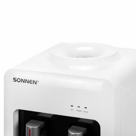 Кулер для воды SONNEN FSE-02A, напольный, НАГРЕВ/ОХЛАЖДЕНИЕ ЭЛЕКТРОННОЕ, 2 крана, белый, 455421 Кулер для воды SONNEN FSE-02A, напольный, НАГРЕВ/ОХЛАЖДЕНИЕ ЭЛЕКТРОННОЕ, 2 крана, белый, 455421