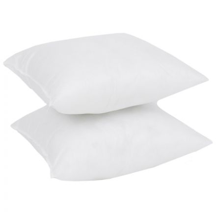 Подушка Luscan 40х40 (набор 2 шт.) (ПЭ100%/спанбонд), белый