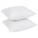 Подушка Luscan 40х40 (набор 2 шт.) (ПЭ100%/спанбонд), белый