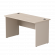 Стол прямой Everprof EVO опоры ЛДСП 1380х670х755 мм Дуб Соната/Кашемир