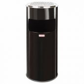 Урна с пепельницей 27 литров, 600х250 мм, нержавеющая сталь, черная, LAIMA PROFESSIONAL, 606300 Урна с пепельницей 27 литров, 600х250 мм, нержавеющая сталь, черная, LAIMA PROFESSIONAL, 606300