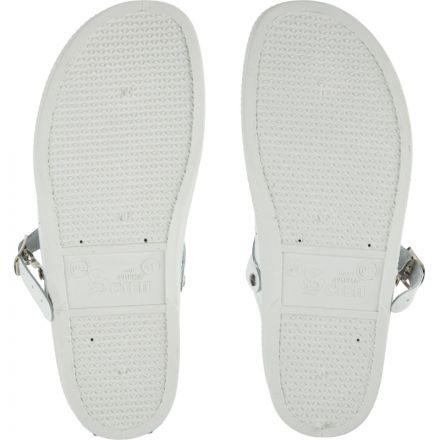 Сабо муж.нат.кожа цв.белый(р.46) (10-12-7)