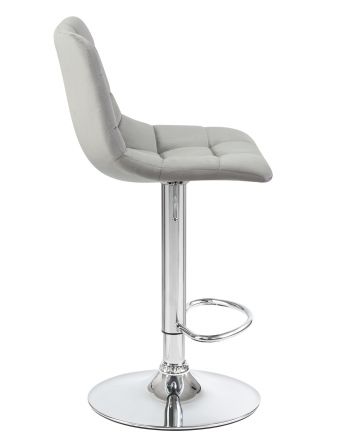 Стул барный DOBRIN TAILOR, серый велюр (MJ9-75)