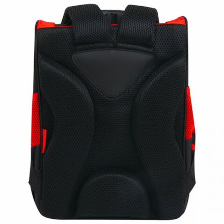 Ранец ПИФАГОР BASIC, 1 отделение, 3 кармана, эргономичная спинка, "Cool wheels", 35х28х18 см, 272045