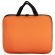Папка на молнии с ручками STAFF EVERYDAY, А4, полиэстер, ярко-оранжевая, 270735