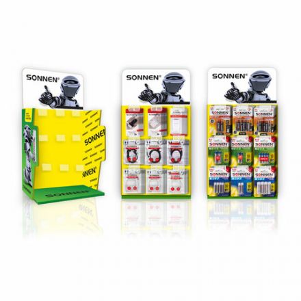 Дисплей для размещения товара настольный SONNEN, 65x35x21 см, 9 крючков, металл, 504996 Дисплей для размещения товара настольный SONNEN, 65x35x21 см, 9 крючков, металл, 504996