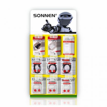 Дисплей для размещения товара настольный SONNEN, 65x35x21 см, 9 крючков, металл, 504996 Дисплей для размещения товара настольный SONNEN, 65x35x21 см, 9 крючков, металл, 504996