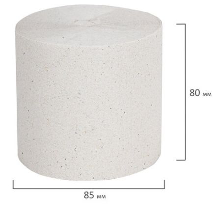 Бумага туалетная бытовая, 43 м, Добрый Моток, без втулки (эконом), М-4