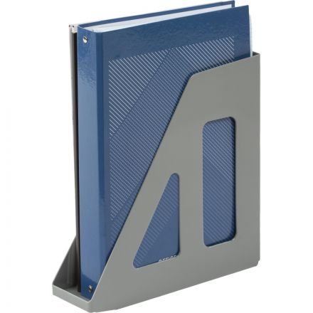 Вертикальный накопитель Attache пластиковый серый ширина 70 мм