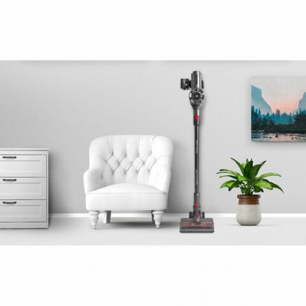 Пылесос вертикальный беспроводной BQ (БИ-КЬЮ) VC1001H, потребляемая мощность 230 Вт, 0,6 л, серый, 86202328