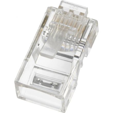 Коннектор BigTech BT-CECC-RJ45-001 RJ45 UTP кат.5e уп/100 шт Коннектор BigTech BT-CECC-RJ45-001 RJ45 UTP кат.5e уп/100 шт