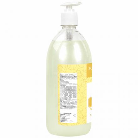 Мыло-крем жидкое гипоаллергенное 1 л, ЗОЛОТОЙ ИДЕАЛ KIDS "Ромашка, череда и календула", дозатор, 609430