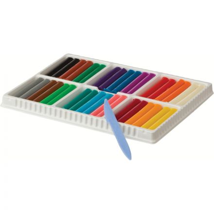 Пластилин восковой Луч Фантазия 18 цветов 315 г со стеком