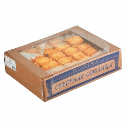 Печенье песочное СЕВЕРНАЯ СТОЛИЦА "Венское" с вишней 5 кг, картонная коробка