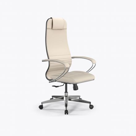 Кресло ErgoLife Set 6/подл.116/осн.Synchro 004 Молочный